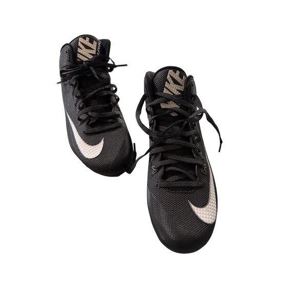 NIKE ALPHA PRO 2 MID TD MEN'S FOOTBALL CLEATS 719932-010 - Size 13.5 - Picture 2 of 9